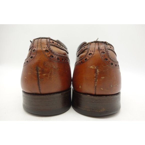 Foot Joy FJ Brown Leather Wingtip Lace Up Oxfords Shoes Men\'s 10 D main image 8
